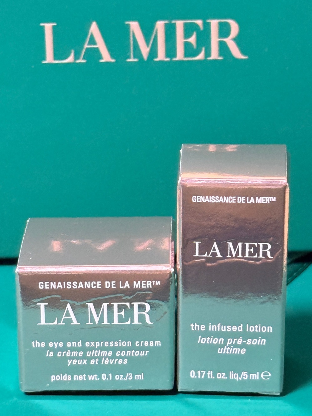 Genaissance de La Mer Eye & Lotion Duo - Sample Size - New